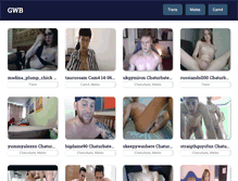Tablet Screenshot of gaywebcamblog.com